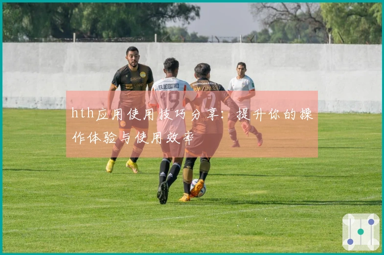 hth应用使用技巧分享：提升你的操作体验与使用效率